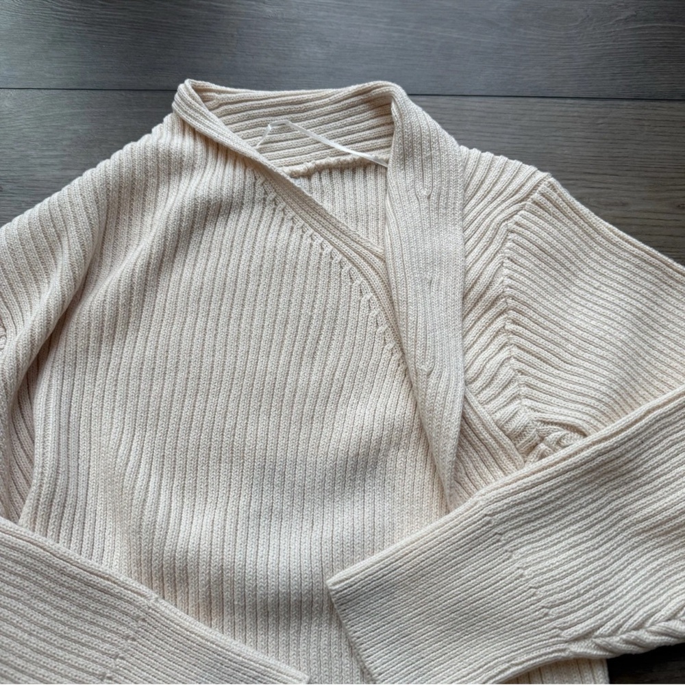 Free People Ivory Ribbed Tunic - Picture 4 of 8